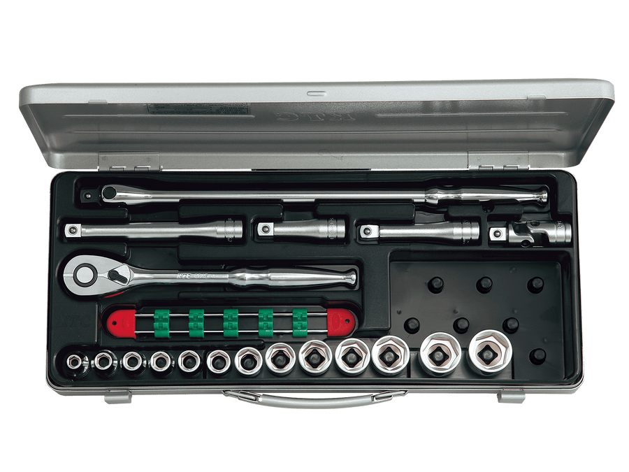 [TB413] KTC(京都機械工具)12.7sq.ソケットレンチセット[19点] セット品19点 - MisakaZoo