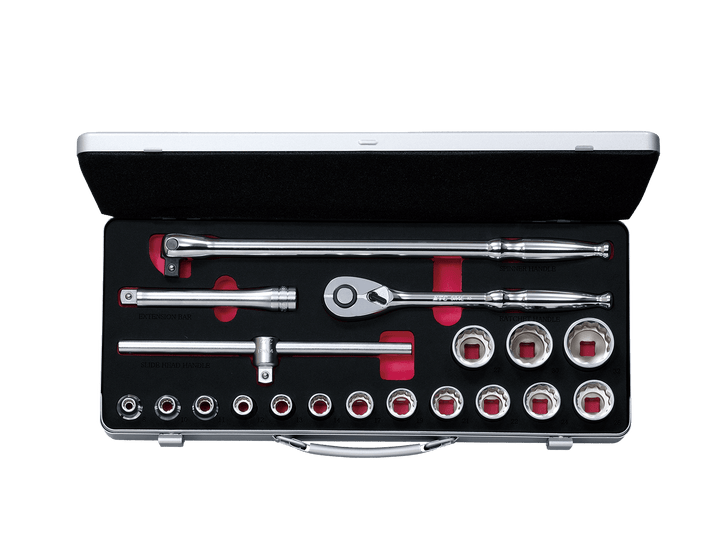 [TB415W] KTC(京都機械工具)12.7sq.ソケットレンチセット[19点] セット品19点 - MisakaZoo