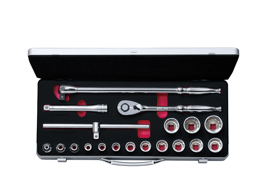 [TB415W] KTC(京都機械工具)12.7sq.ソケットレンチセット[19点] セット品19点 - MisakaZoo