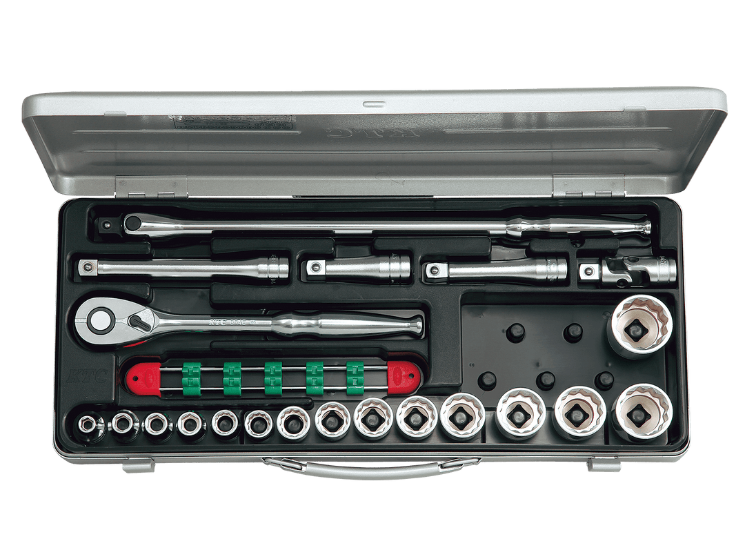 [TB415X] KTC(京都機械工具)12.7sq.ソケットレンチセット[21点] セット品21点 - MisakaZoo