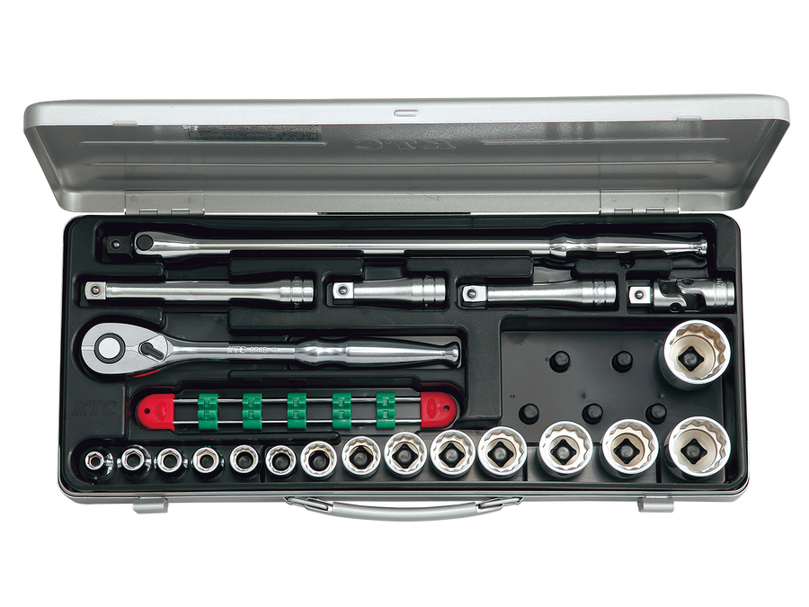 [TB415X] KTC(京都機械工具)12.7sq.ソケットレンチセット[21点] セット品21点 - MisakaZoo