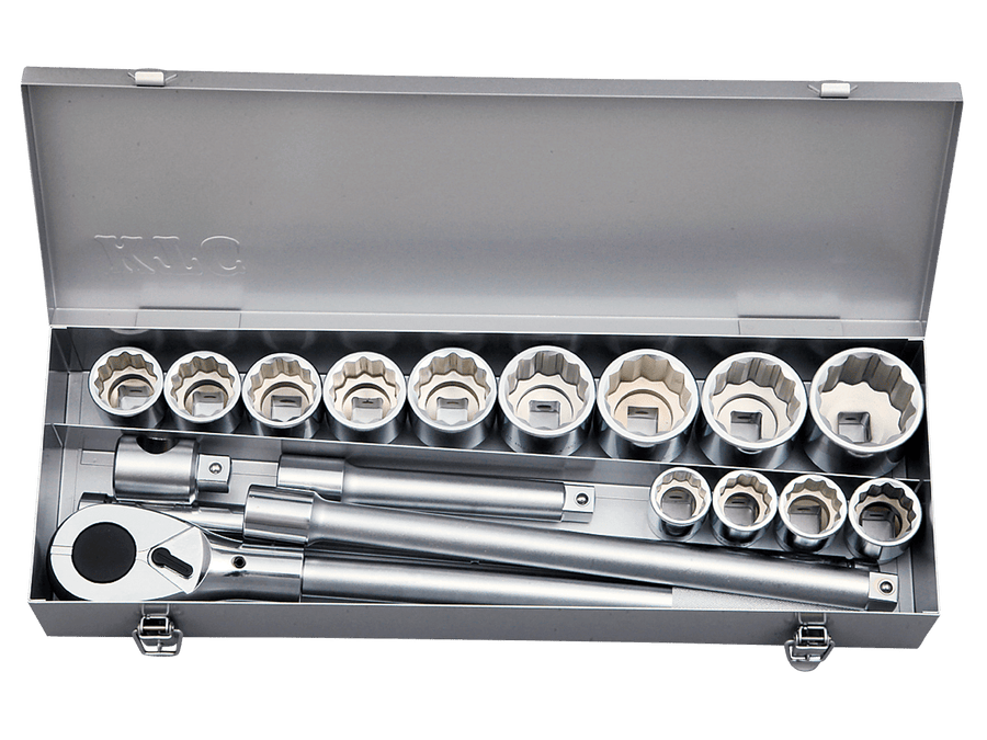 [TB618BB] KTC(京都機械工具)19.0sq.ソケットレンチセット[18点] セット品18点 - MisakaZoo