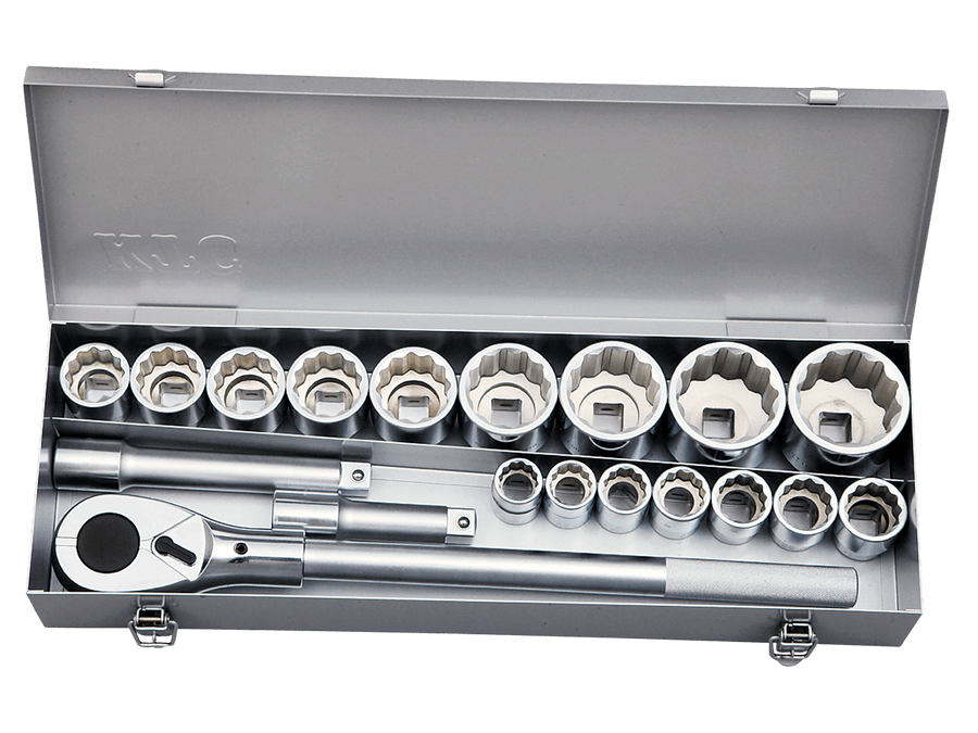 [TB619B] KTC(京都機械工具)19.0sq.ソケットレンチセット[19点] セット品19点 - MisakaZoo