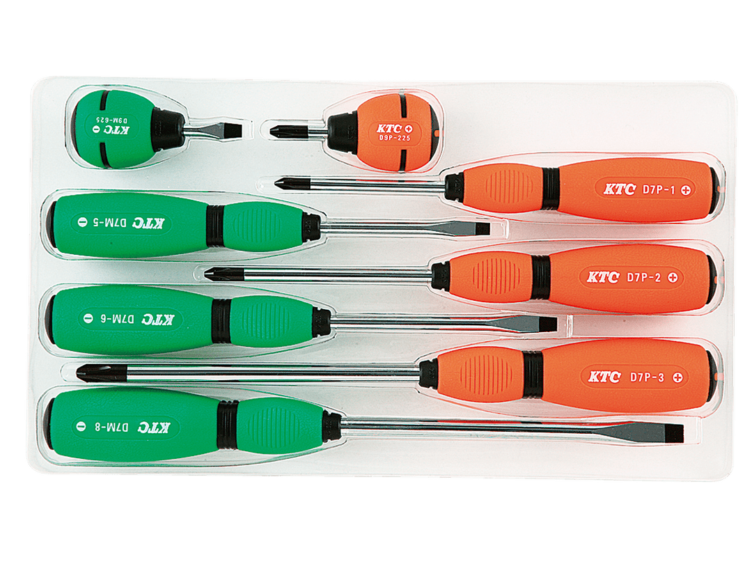 [TD798] KTC(京都機械工具)ソフトドライバセット[8本組] セット品8点 - MisakaZoo