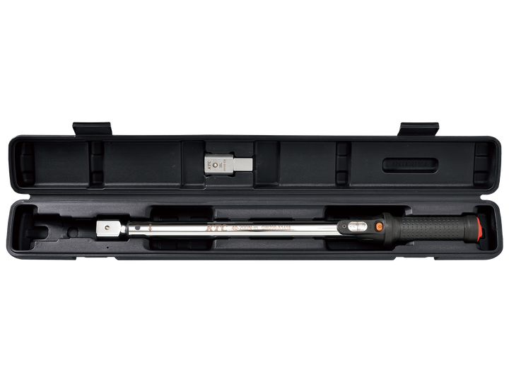 [TGW200202] KTC(京都機械工具)14×18プレセット型トルクレンチ ヘッド交換式セット（40〜200N・m 全長505.2mm） セット品2点