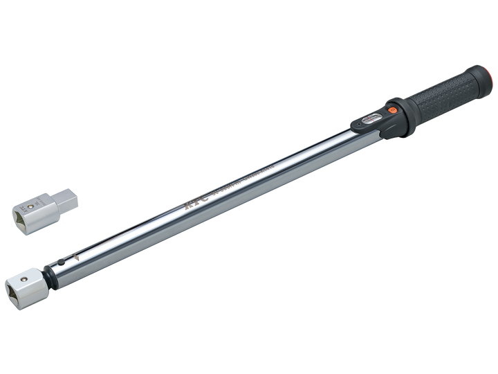 [TGW300202] KTC(京都機械工具)14×18プレセット型トルクレンチ ヘッド交換式セット（60〜300N・m 全長597.3mm） セット品2点
