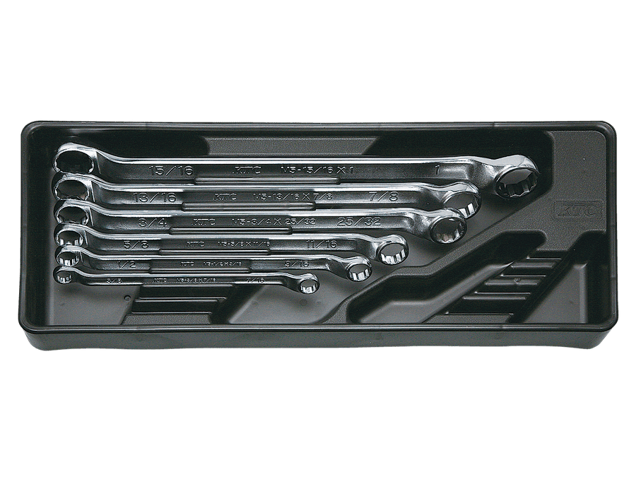 [TM506B] KTC(京都機械工具)めがねレンチセット[6本組]インチサイズ セット品6点 - MisakaZoo