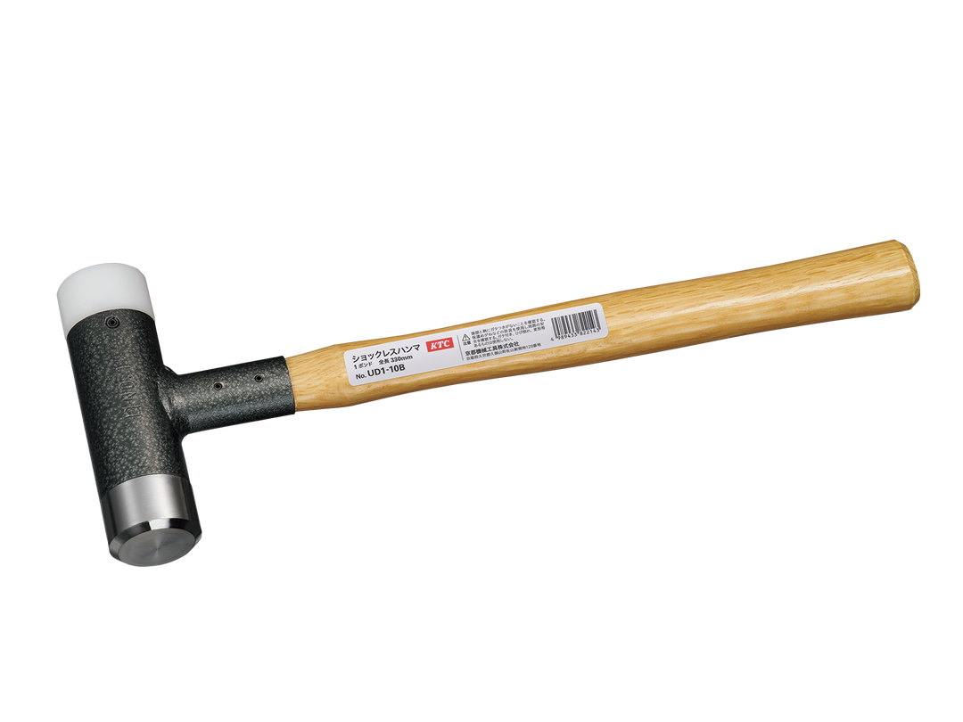 [UD1-10B] KTC(京都機械工具)ショックレスハンマ（1ポンド・全長330mm） 単品1本
