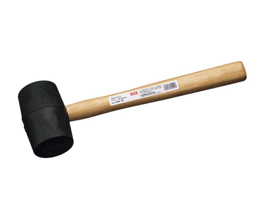 [UD4-10] KTC(京都機械工具)ゴムハンマ（1ポンド・全長330mm） 単品1本 - MisakaZoo