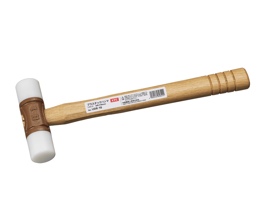 [UD8-10] KTC(京都機械工具)プラスチックハンマ（1ポンド・強化ナイロン・全長310mm） 単品1本 - MisakaZoo