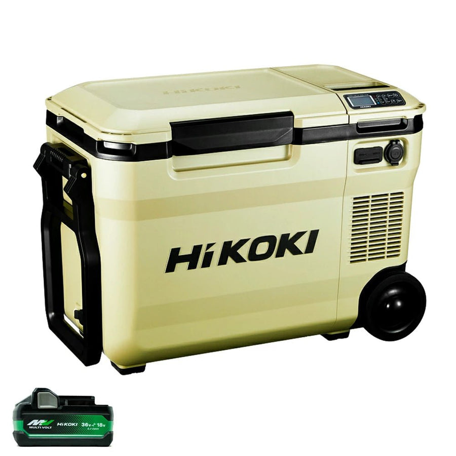 [25L｜本体+4.0Ah電池1台] Hikoki 36V/18V コードレス冷温庫 UL18DBA 本体+4.0Ah電池1台(充電器別売) - MisakaZoo