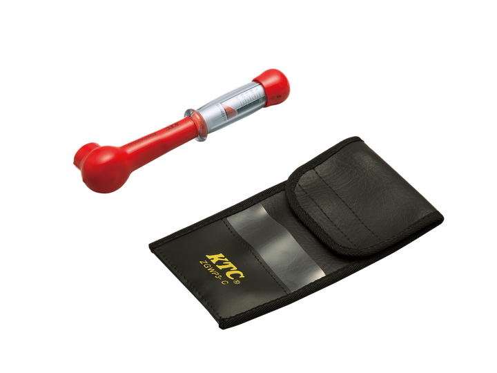 [ZGWPA20525] KTC(京都機械工具)6.3sq.絶縁トルクレンチ（トルク測定範囲5～25N・m） 単品1本