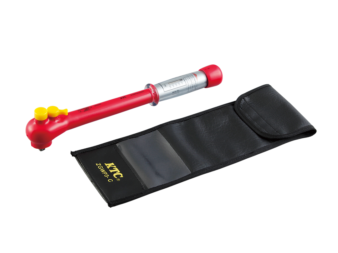 [ZGWPA30550] KTC(京都機械工具)9.5sq.絶縁トルクレンチ（トルク測定範囲10～50N・m） 単品1本