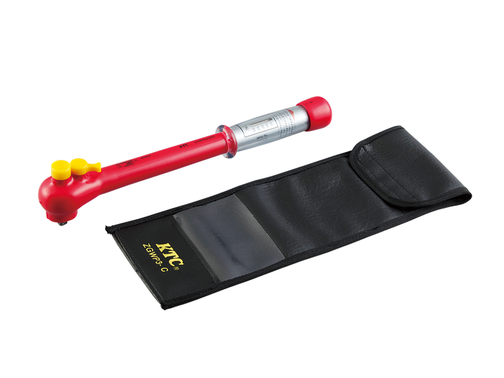 [ZGWPA30550] KTC(京都機械工具)9.5sq.絶縁トルクレンチ（トルク測定範囲10～50N・m） 単品1本
