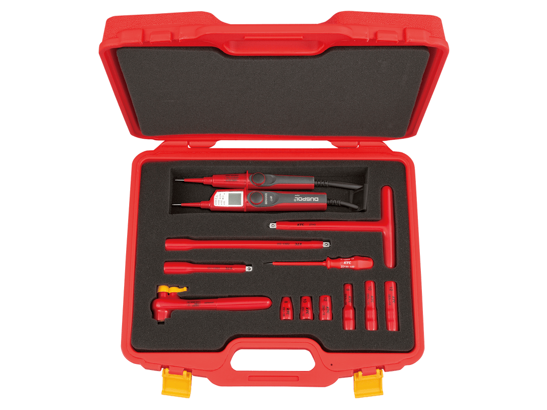 [ZTB311VB] KTC(京都機械工具)絶縁工具セットB［12点］（ボルテージテスター入組） セット品12点 - MisakaZoo